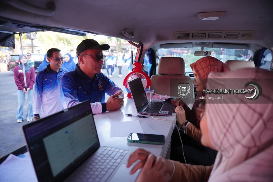 Foto 9 dari 18: Tinjau Layanan OPD saat CFD, Kepala BKN Apresiasi ASN Kota Madiun hingga Soroti Inovasi Lurah