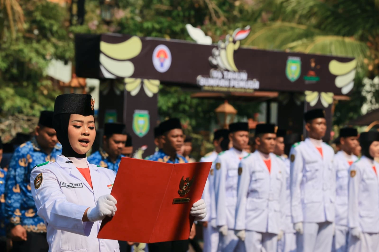 Foto 3 dari 9: Peringati Sumpah Pemuda, Pj Wali Kota Pesan Berikan Kontribusi Terbaik untuk Bangsa