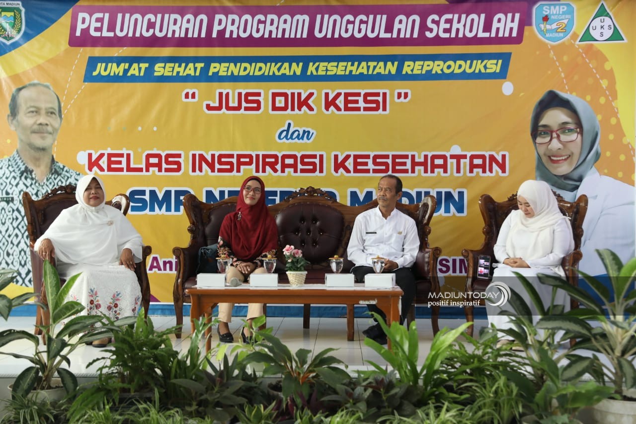 Tingkatkan Pemahaman Siswa Tentang Kesehatan Reproduksi, SMPN 2 Gelar Jus Dik Kesi Setiap Jumat
