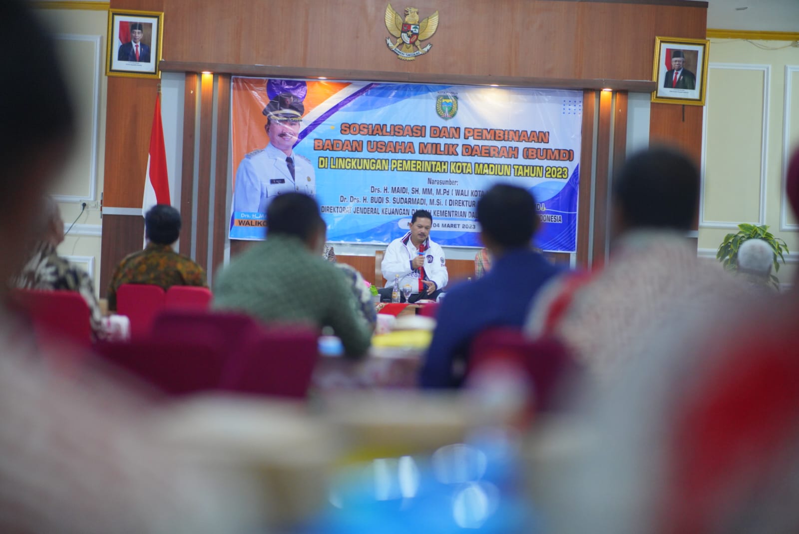 Foto 1 dari 8: Pembinaan BUMD, Wali Kota Ingatkan Nahkoda Perusahaan Adalah Aturan