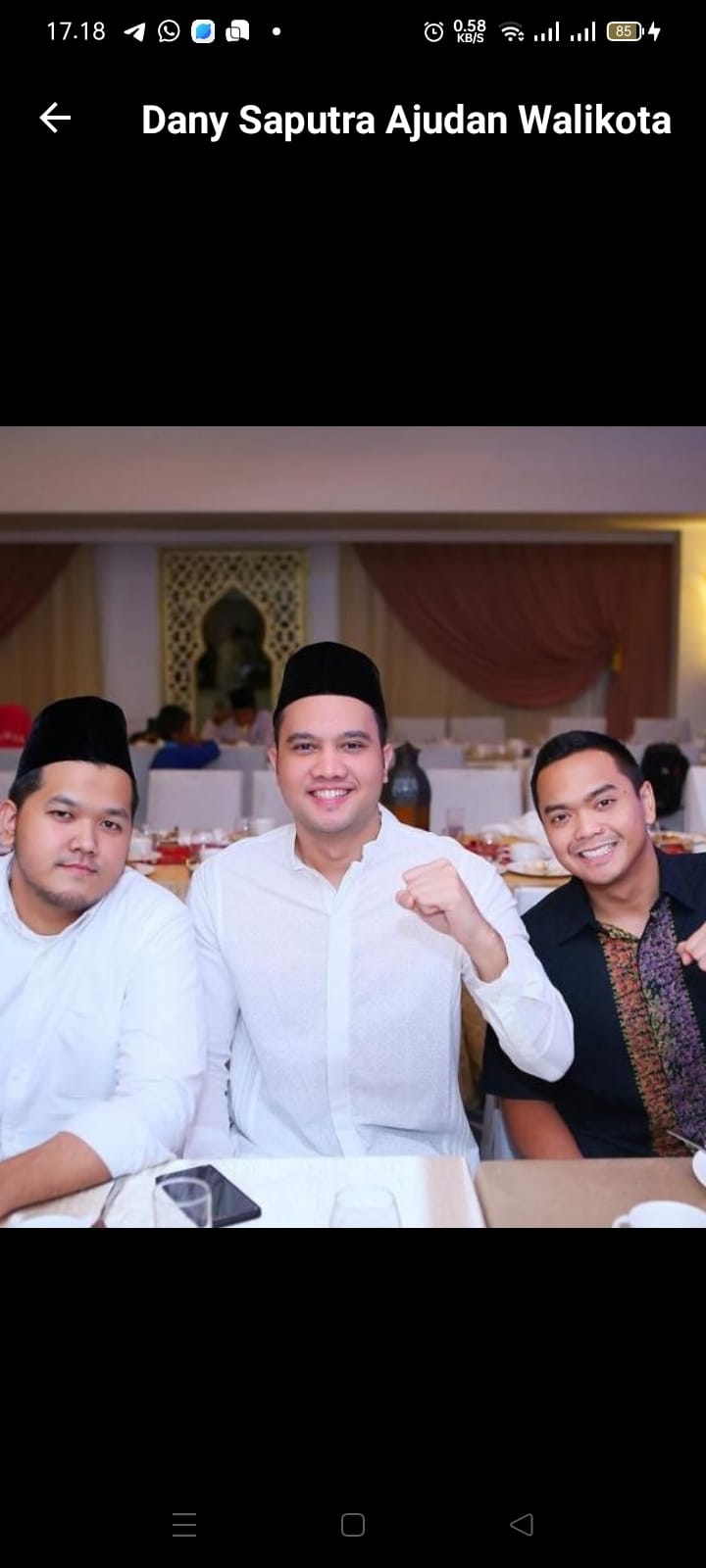 Foto 4 dari 4: Oknum Menyaru Ajudan Wali Kota Sebar Info Hoax