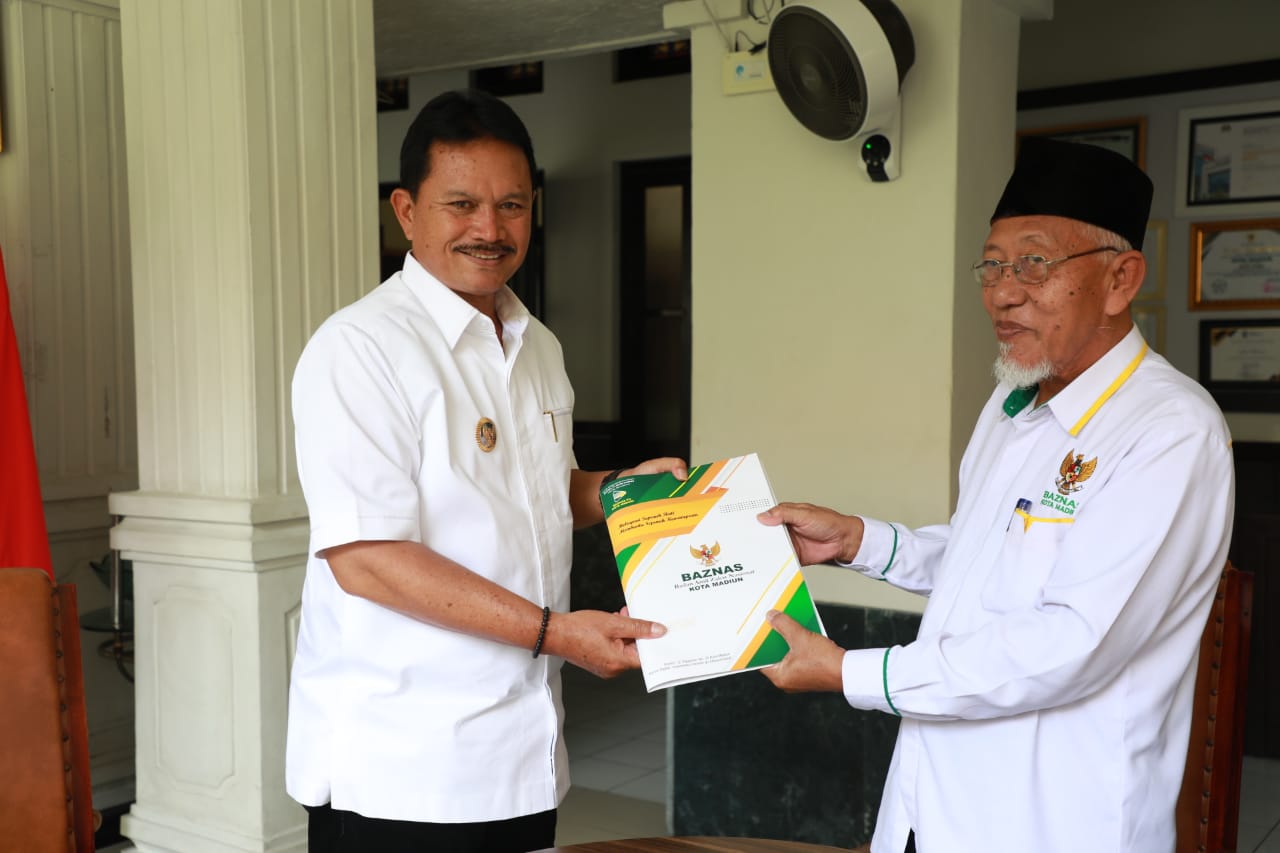 Gelar Audiensi Bersama Wali Kota, Baznas Serahkan Laporan Kinerja Tahun 2023