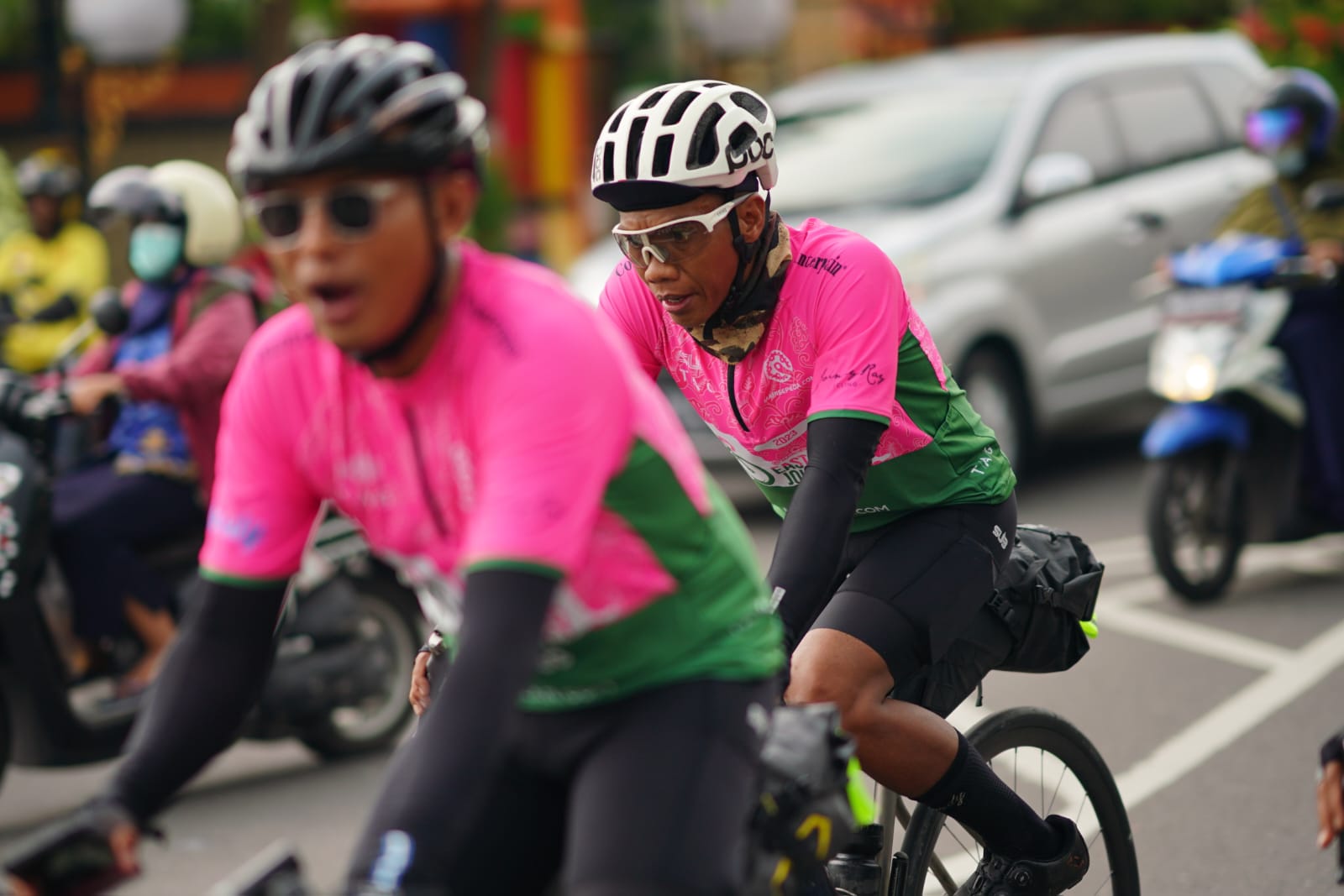 Foto 4 dari 10: PSC Jadi Checkpoint Pertama East Java Journey 2023, Azrul Ananda : Ini Salah Satu Pusat Kota Favorit Saya…