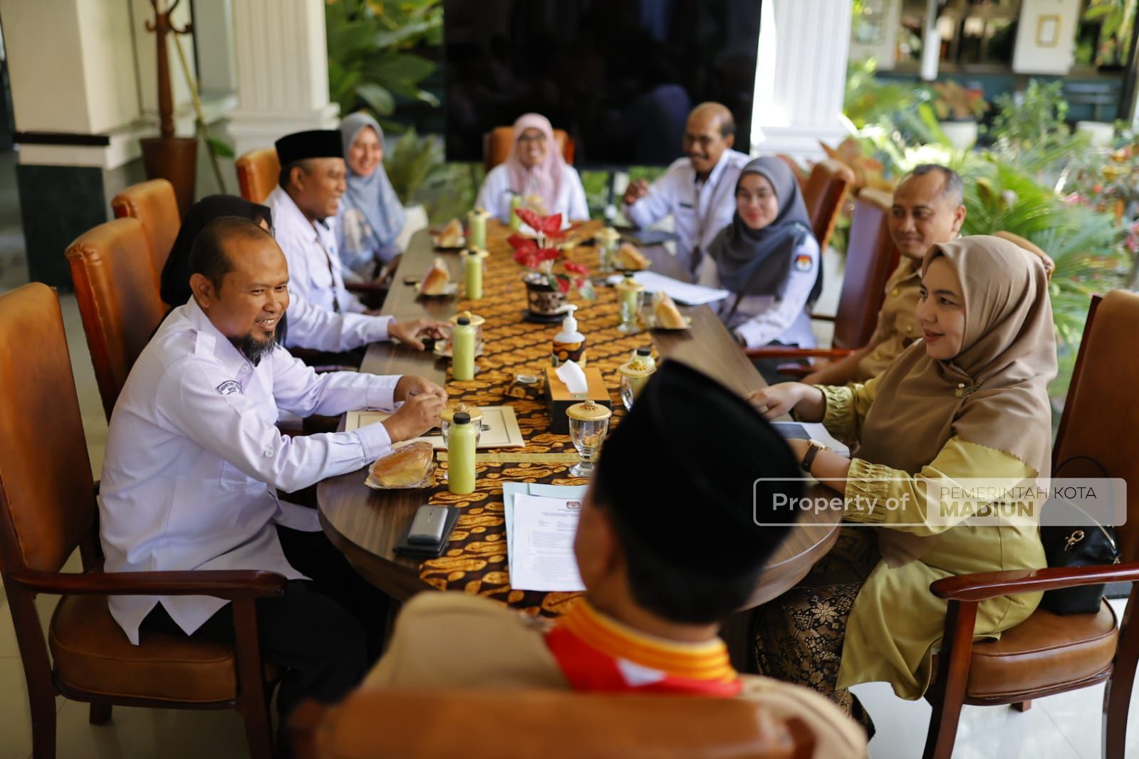 Foto 9 dari 10: Gelar Koordinasi Bersama KPU, Wali Kota Harap Pemilu Aman dan Damai
