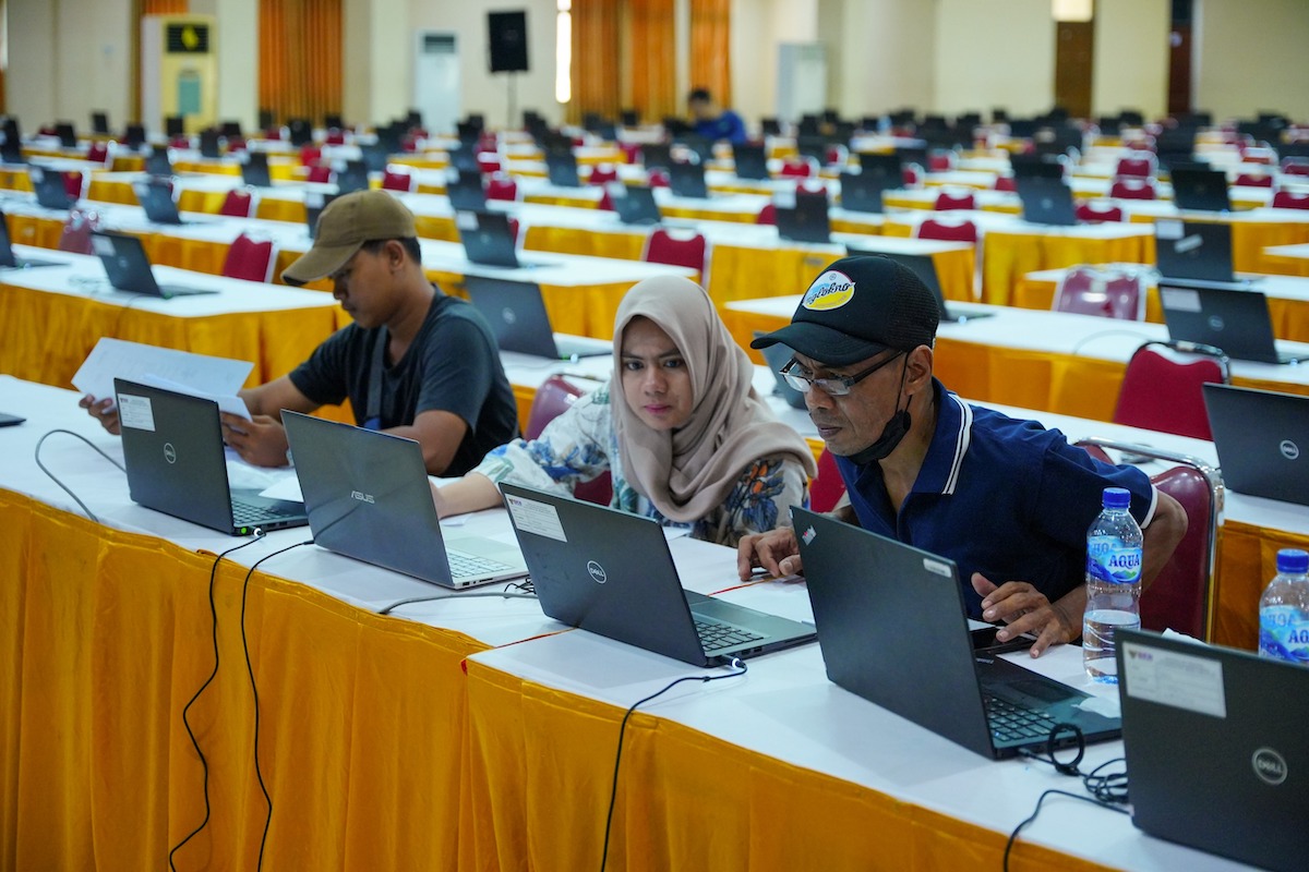 Foto 9 dari 9: Kanreg II BKN Surabaya Gelar Pengecekan Jelang Seleksi CASN 2023