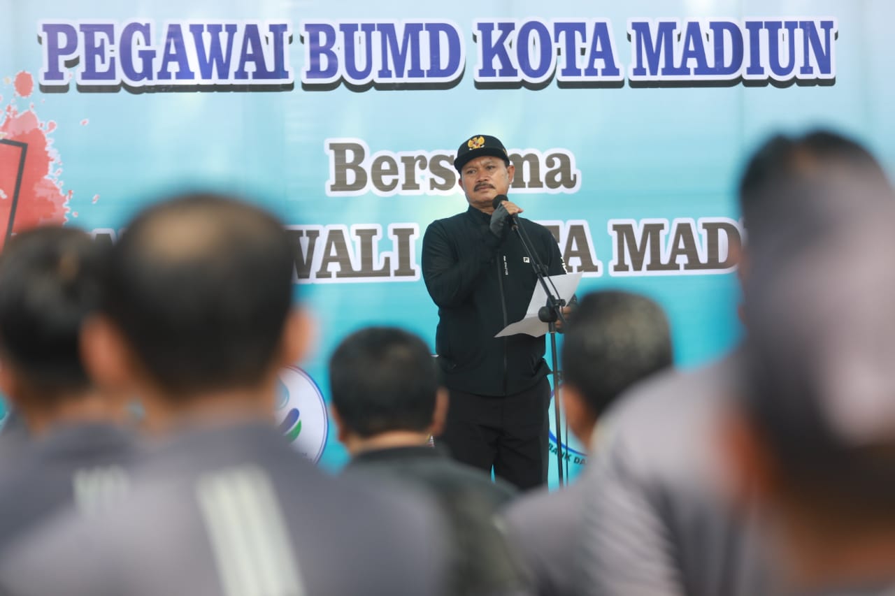 Pegawai BUMD Lakukan Tes Kebugaran, Wali Kota Sebut Pelayanan Hanya Bisa Optimal Kalau Pegawai Sehat