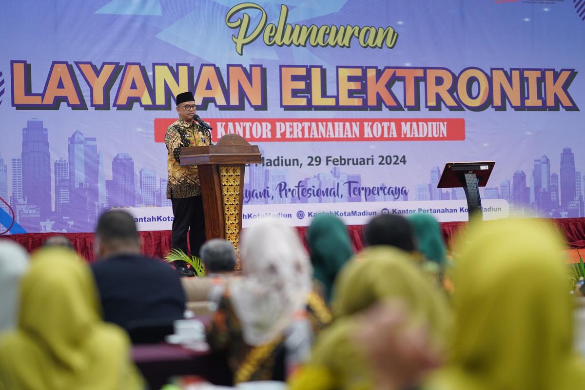 BPN Kota Madiun Luncurkan Layanan Elektronik, Jadi Daerah Pertama di Jawa Timur