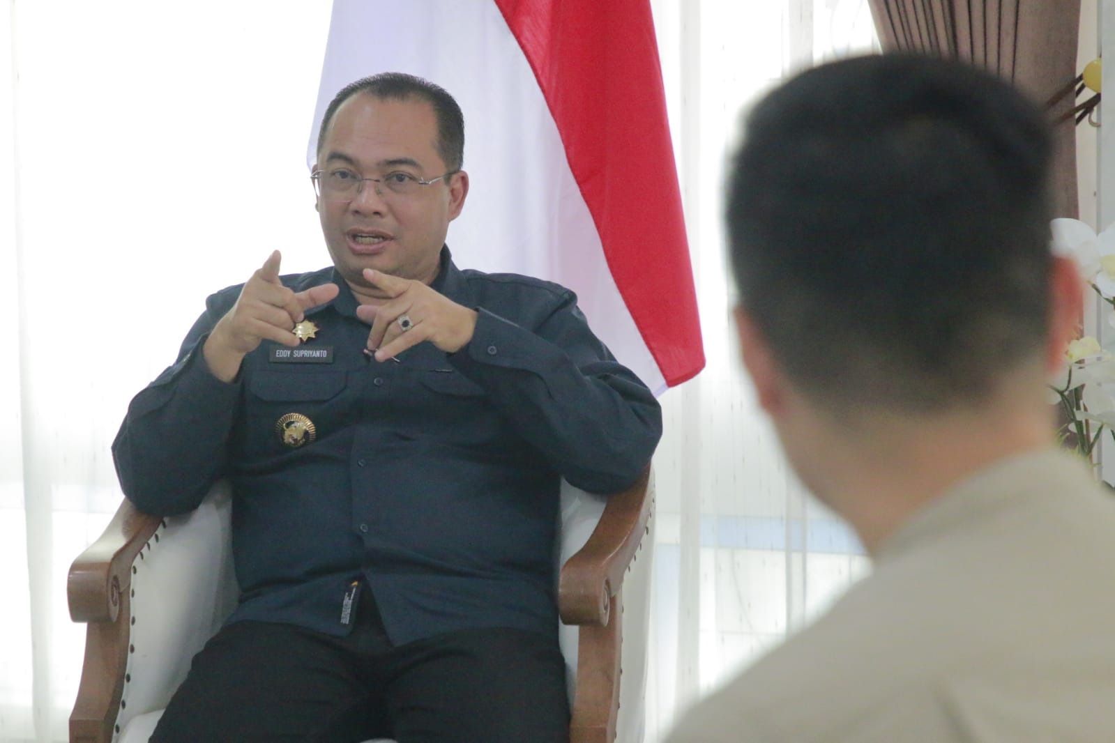 Foto 1 dari 9: Segera Launching, Superindo Sowan ke Pj Wali Kota