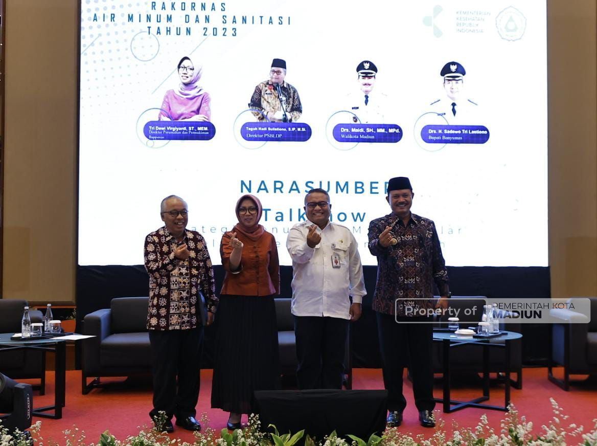 Foto 2 dari 4: Sukses Kelola Lima Pilar STBM, Wali Kota Didapuk Jadi Narasumber Rakornas Kemenkes
