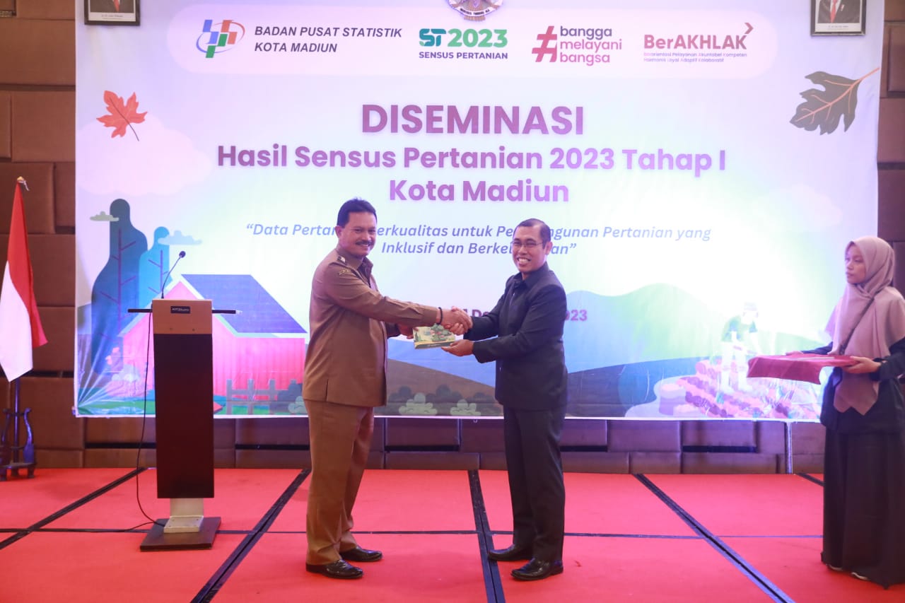 Foto utama berita: Diseminasi Hasil Sensus Pertanian 2023, Wali Kota: Data Ini Acuan Kita Mengambil Kebijakan