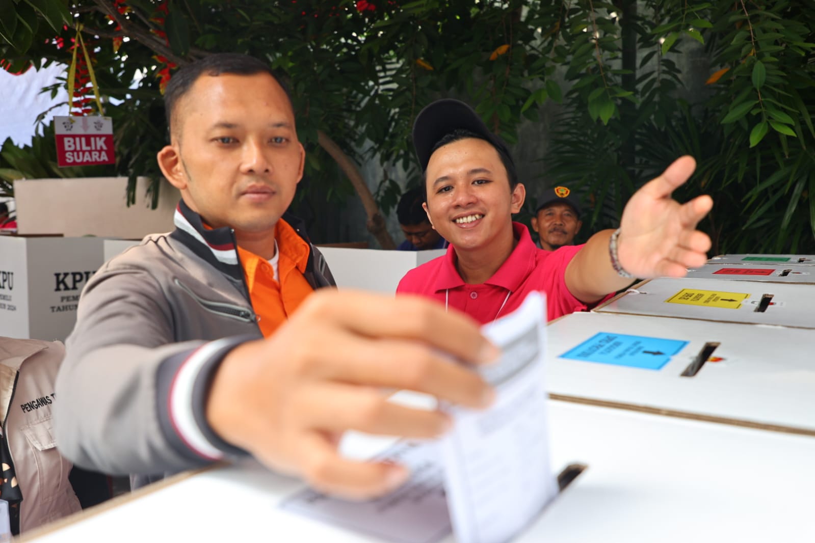 Foto 8 dari 9: Hadirkan Nuansa Merah Muda, Tingkatkan Partisipasi Pemilik Suara
