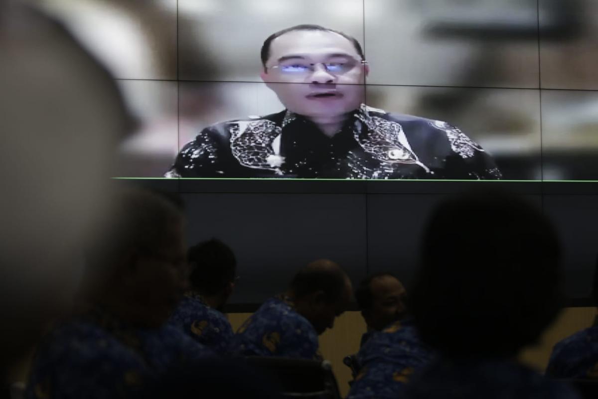 Foto 1 dari 12: Pj. Wali Kota Pimpin Monev Implementasi Smart City Kota Madiun Sekaligus Luncurkan Proper Pelatihan Kepemimpinan
