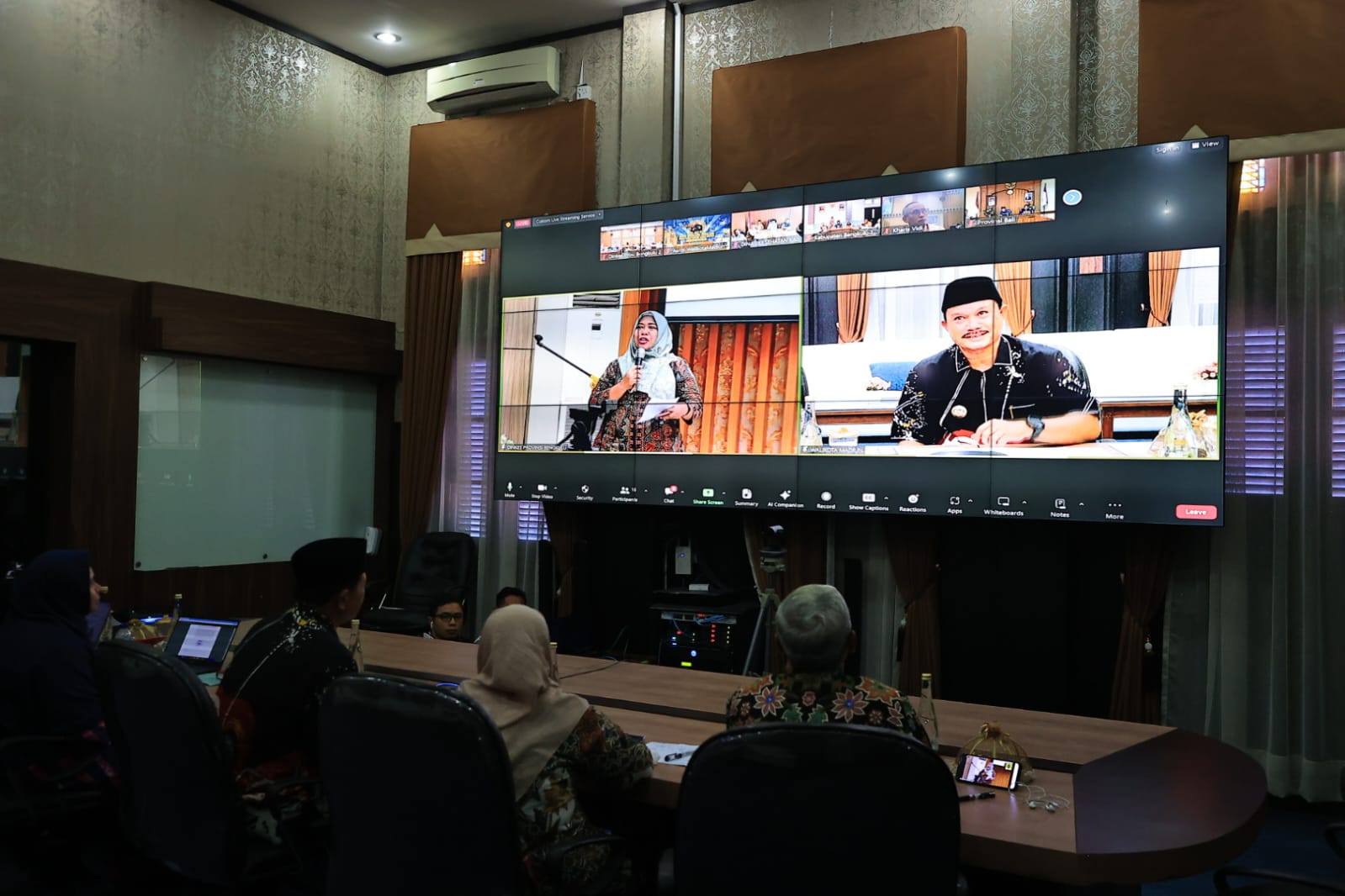 Foto 2 dari 2: Sukses Terapkan KKS, Wali Kota Jadi Narasumber Best Practice Sosialisasi KKS Provinsi Bengkulu