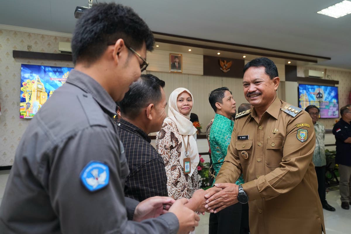 Foto 9 dari 9: Sambut Kunjungan Studi Tiru Provinsi Kepulauan Bangka Belitung, Wali Kota Sampaikan Digitalisasi Pendidikan Di Kota Madiun