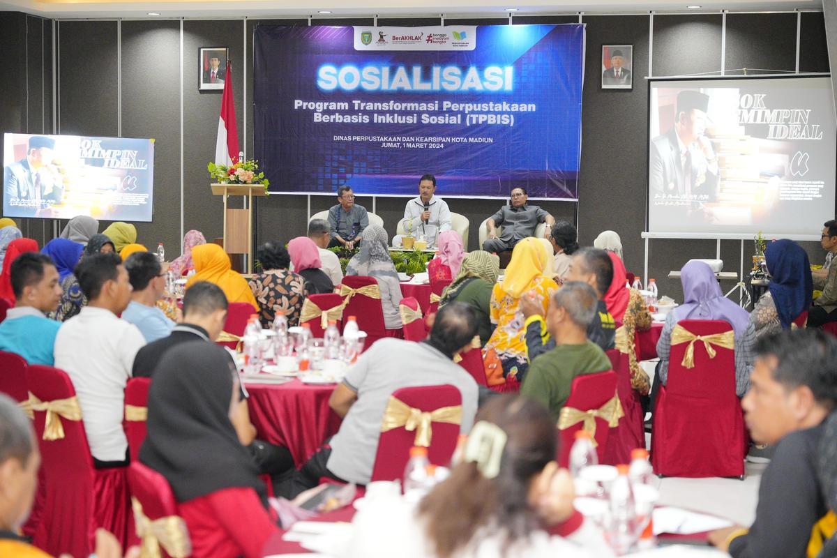 Buka Sosialisasi Program TPBIS, Wali Kota Harap Peningkatan Budaya Literasi