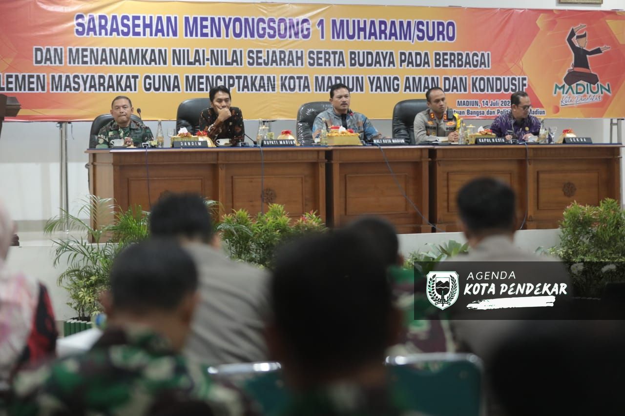 Foto 4 dari 10: Hadiri Sarasehan Persiapan Pengamanan Suro, Wali Kota : Aman Itu Mahal