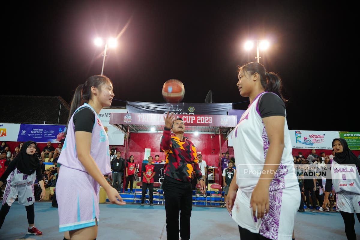 Buka Kejuaraan Basket Tri Dharma Cup 2023, Wali Kota Apresiasi Konsitensi Penyelenggara