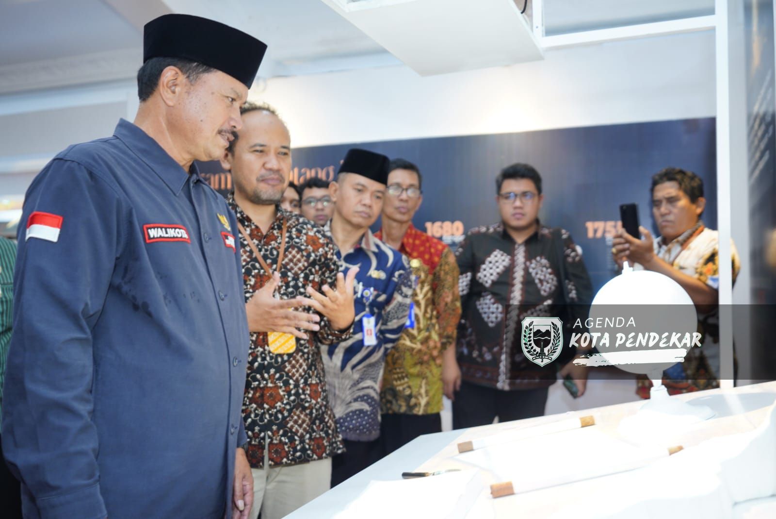 Foto 7 dari 7: Buka Pameran Permusiuman Mahabandhana, Wali Kota Dekatkan Sejarah Mataraman Kepada Generasi Muda