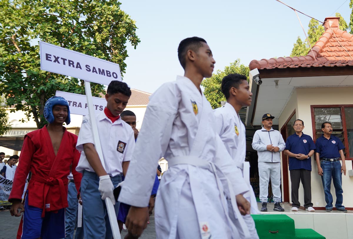 Foto 7 dari 9: Berangkatkan Jalan Santai HUT ke-98 Yayasan Yohannes Gabriel, Wali Kota Sampaikan Apresiasi