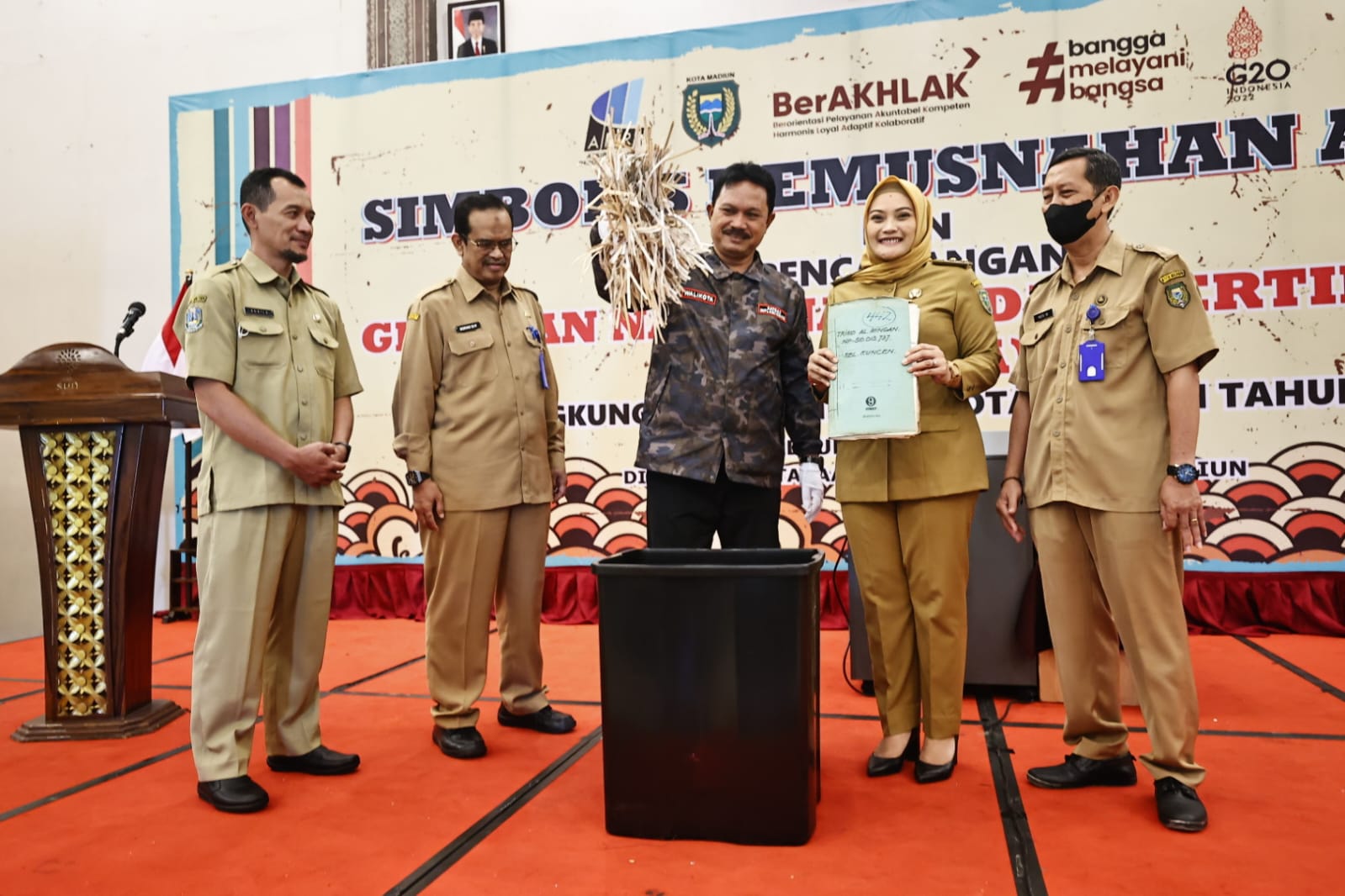 Wali Kota Madiun Canangkan Gerakan Nasional Sadar Tertib Arsip