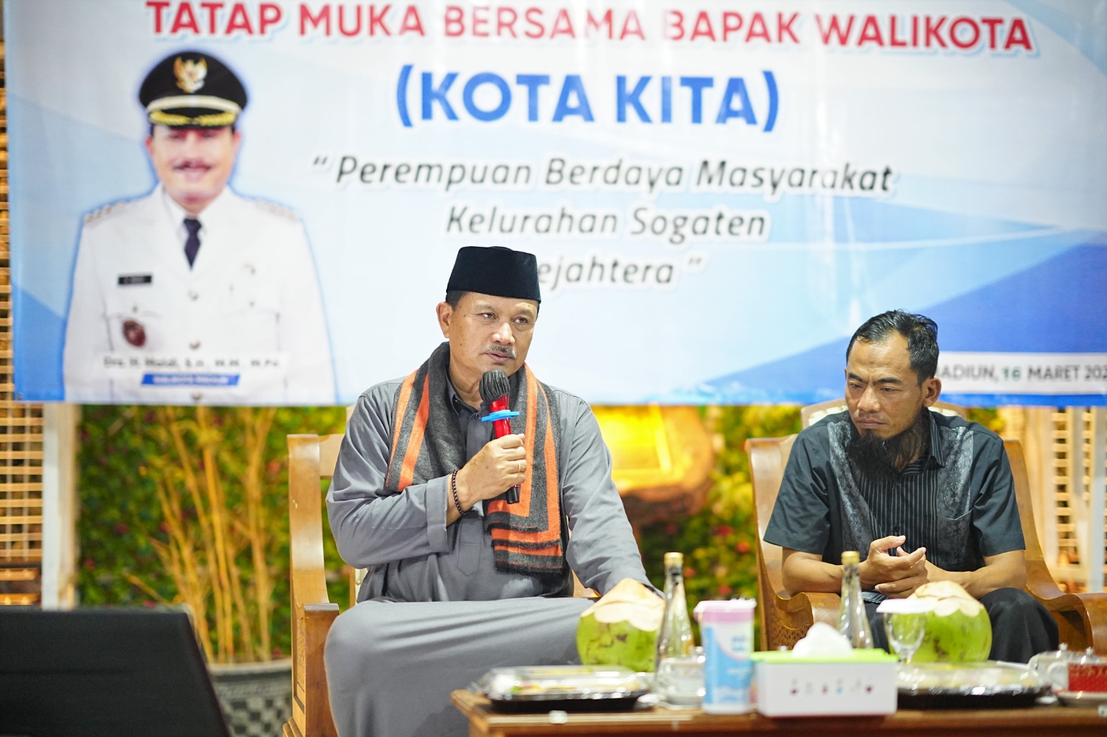 Kota Kita di Kelurahan Sogaten, Wali Kota Serap Aspirasi Jelang Ramadan
