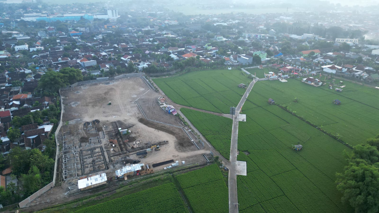 Foto utama berita: On Progres, Pembangunan Pondok Lansia Capai 32 Persen
