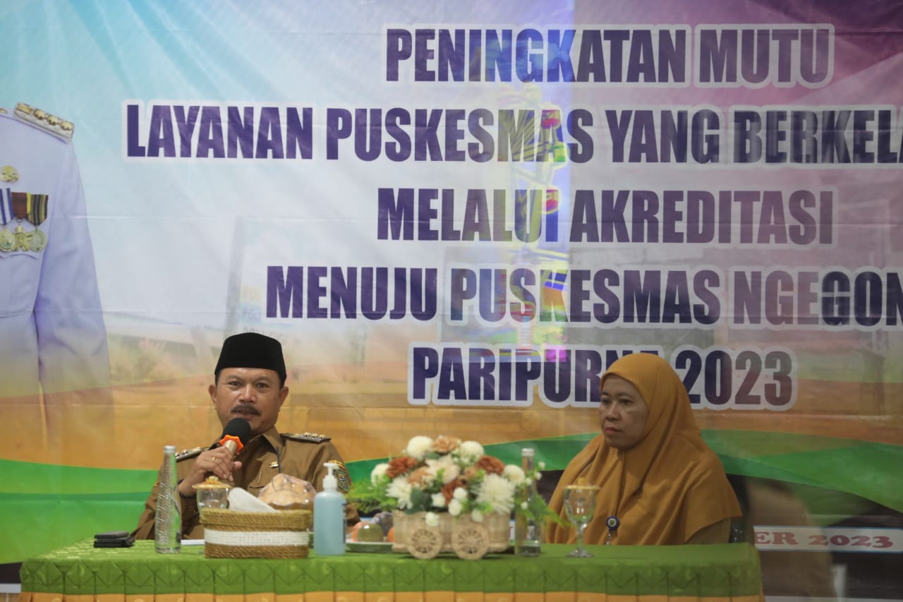 Foto 5 dari 9: Menuju Akreditasi Paripurna, Wali Kota Beri Arahan Puskesmas Ngegong