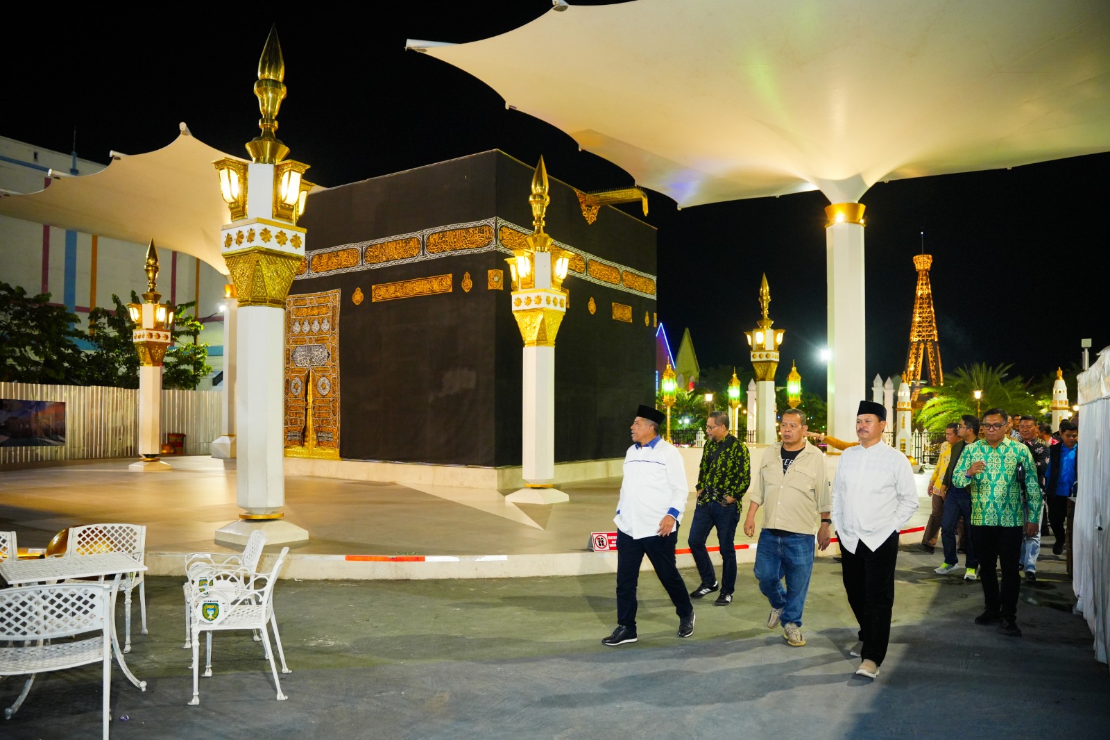Foto 3 dari 4: Kunjungi Kota Madiun, Bupati Siak Kagum Akan Gemerlap Kota Pendekar