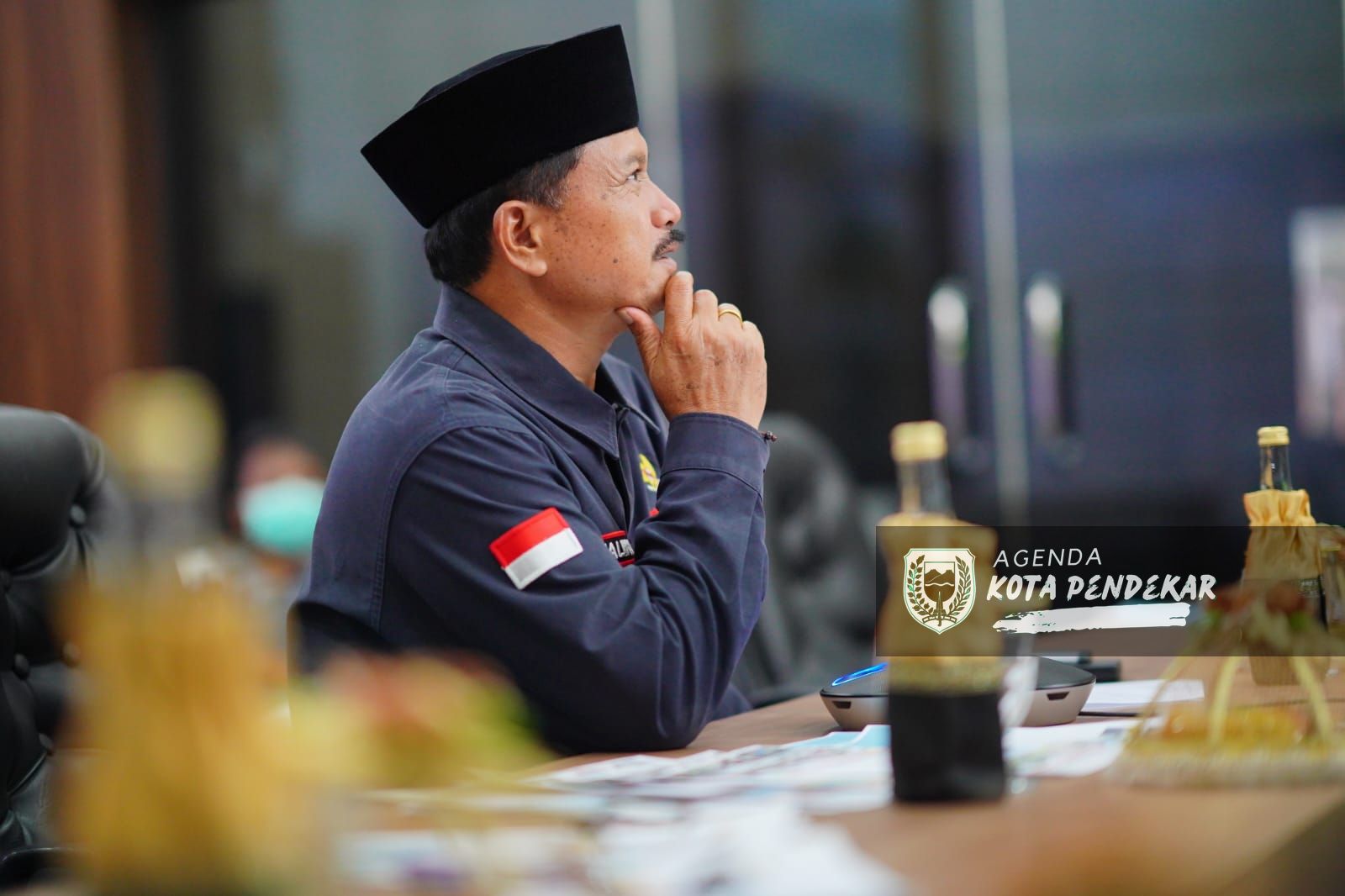 Foto 2 dari 7: Digelar Secara Daring, Wali Kota Sampaikan DAK PPKT Kawasan Nambangan Lor