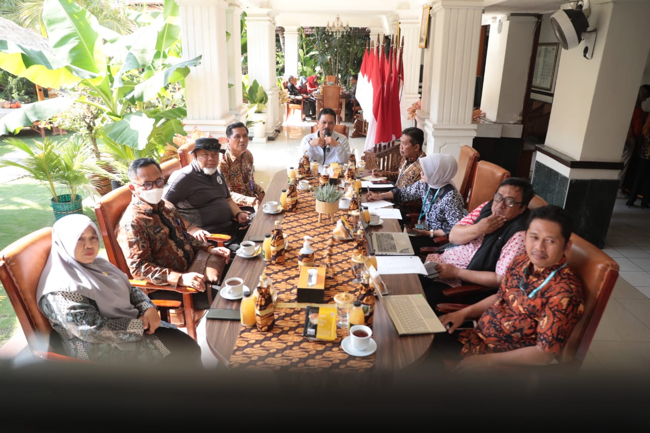 Terima Tim Verlap PKP Award, Wali Kota Sampaikan Strategi Ketahanan Pangan Kota Pendekar