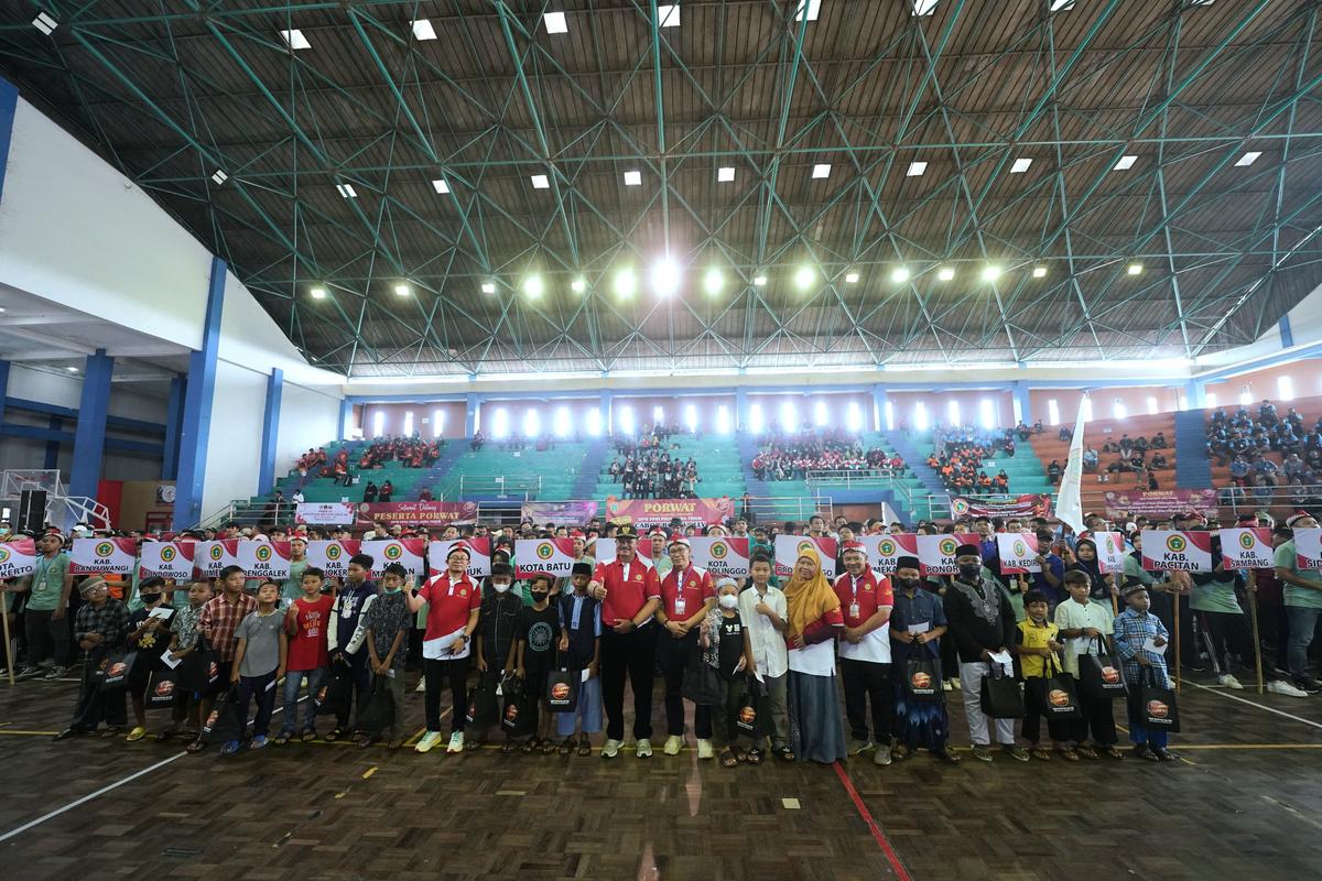 Foto 4 dari 9: Ada Porwat Jatim di Kota Madiun, Dibuka Wali Kota, Diikuti 1.000 Peserta