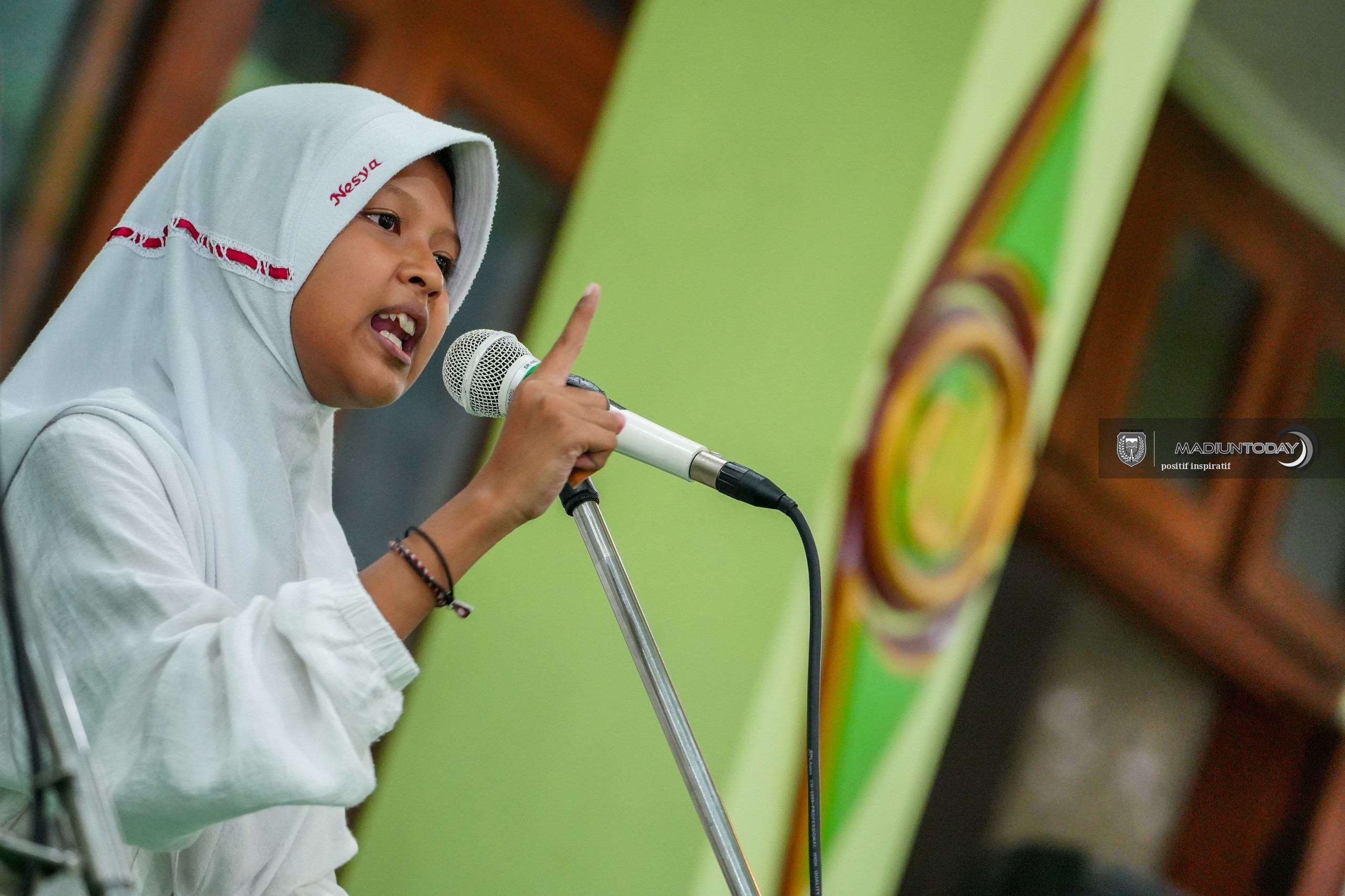 Foto 13 dari 18: Tiga Siswa Satu Tim, Adu Hafalan hingga Pemahaman Al-Quran di Final MSQ Kota Madiun