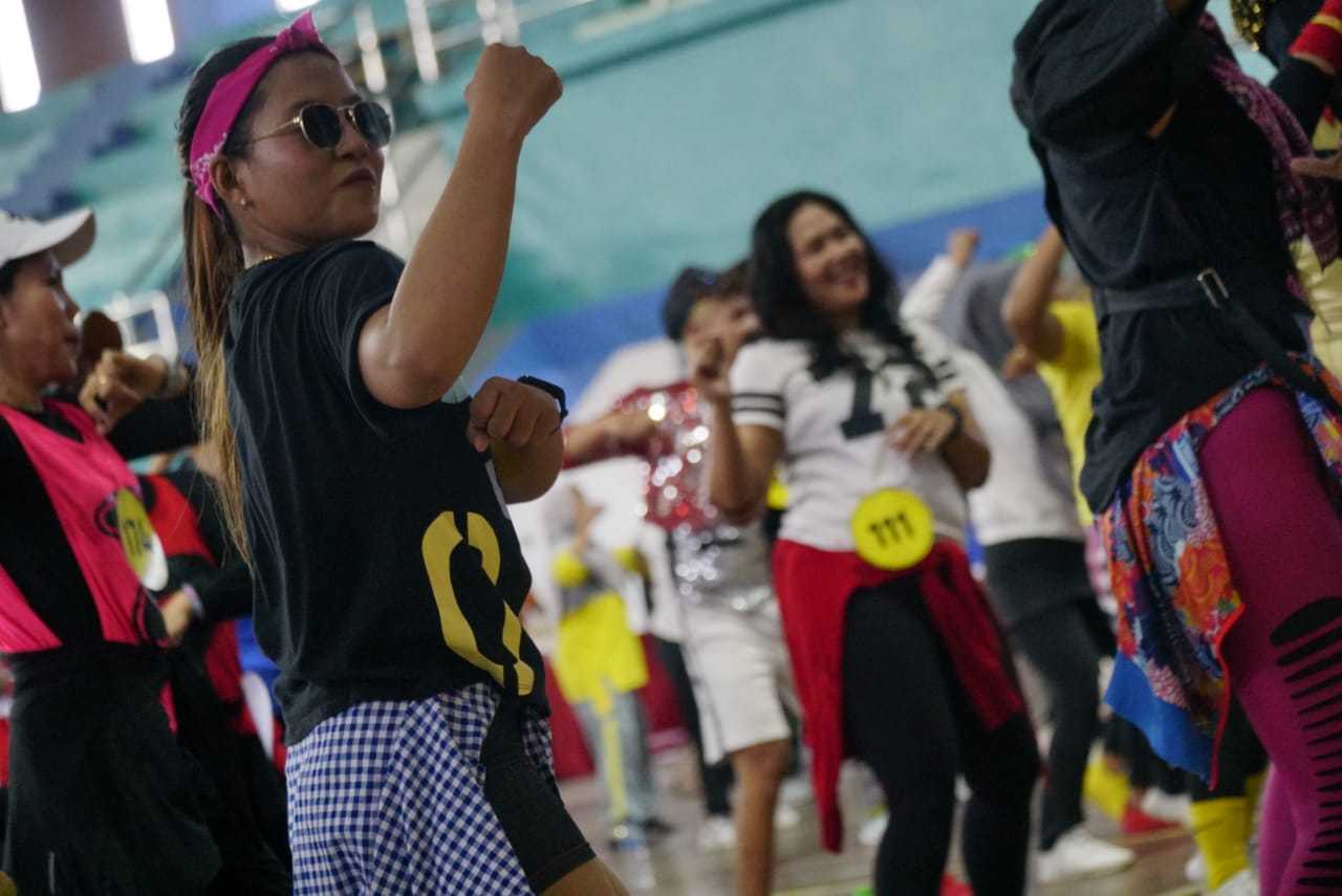 Foto 10 dari 10: Meriah! Madiun Aerobic Competition Jadi Ajang Sehat Sekaligus Gali Potensi