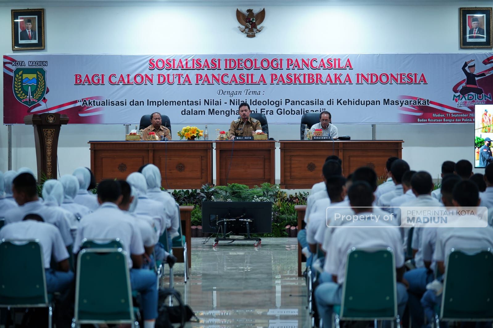 Sering Dapat Penanaman Ideologi Pancasila, Wali Kota: Paskibra Harus Jadi Contoh Generasi Muda