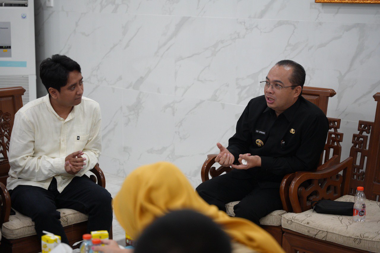 Foto 2 dari 7: Bahas Event Seru Akhir Tahun, HIPMI Gelar Audiensi Dengan Pj Wali Kota