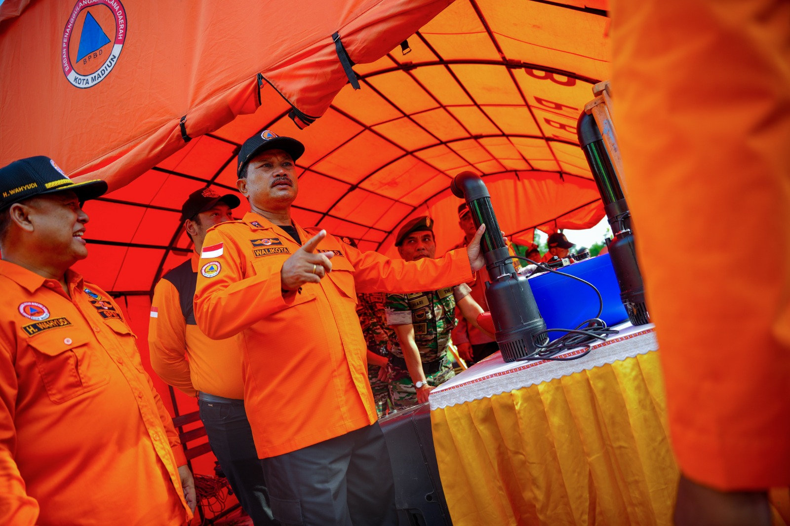 Foto 5 dari 10: Ajak Warga Siaga Bencana, Wali Kota Tambah Destana Di Kota Madiun