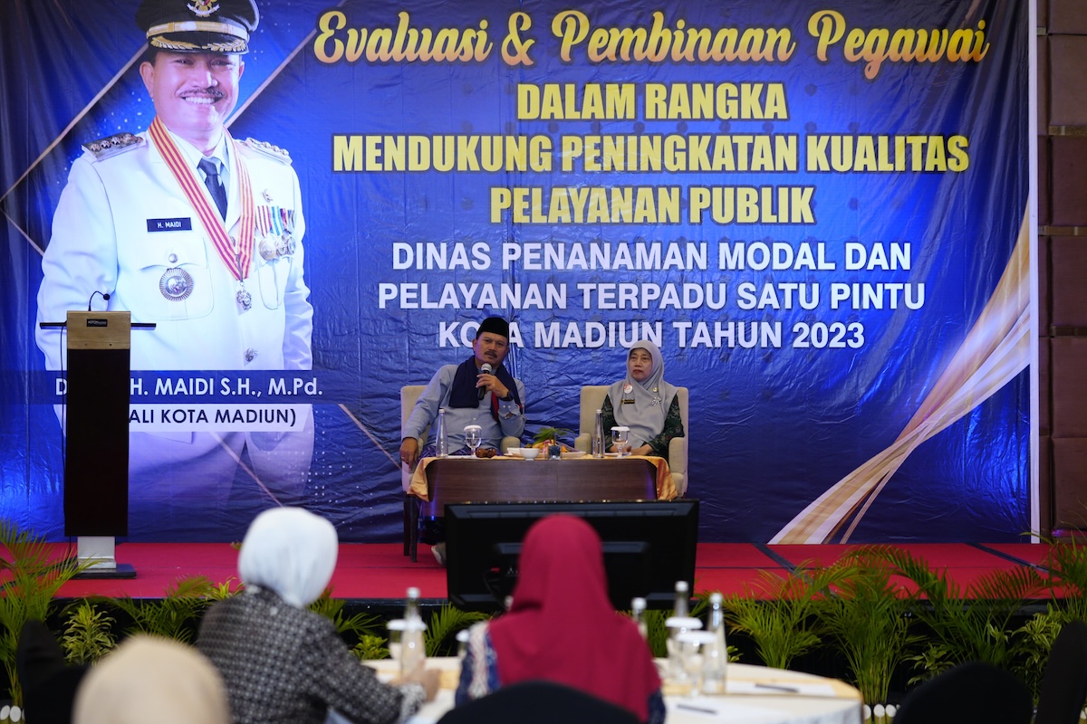 Gelar Pembinaan Pegawai DPMPTSP, Wali Kota Pesan Jaga Etos Kerja