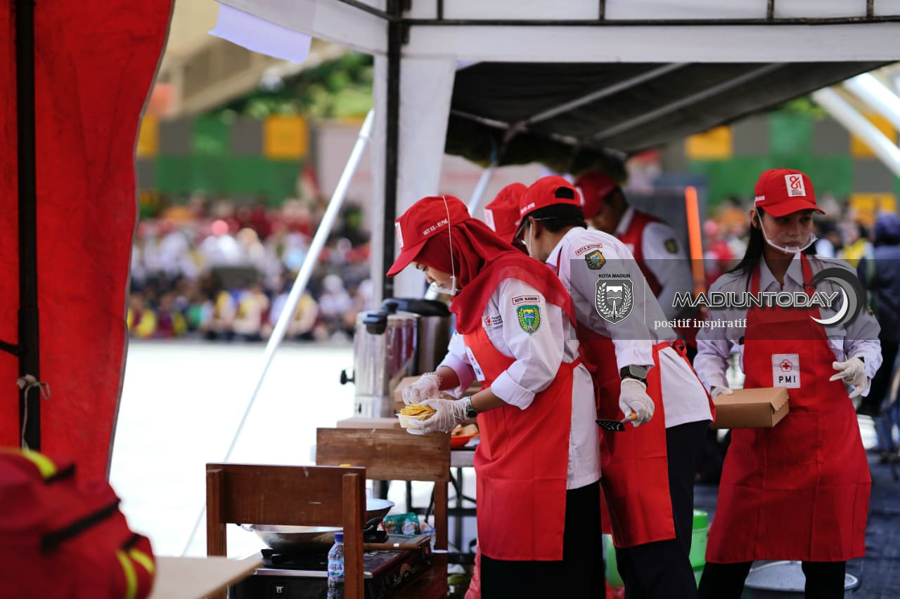 Foto 20 dari 20: 87 Sekolah Ikut Kompetisi PMR, Asah Kesiapsiagaan dan Kepedulian Terhadap Sesama