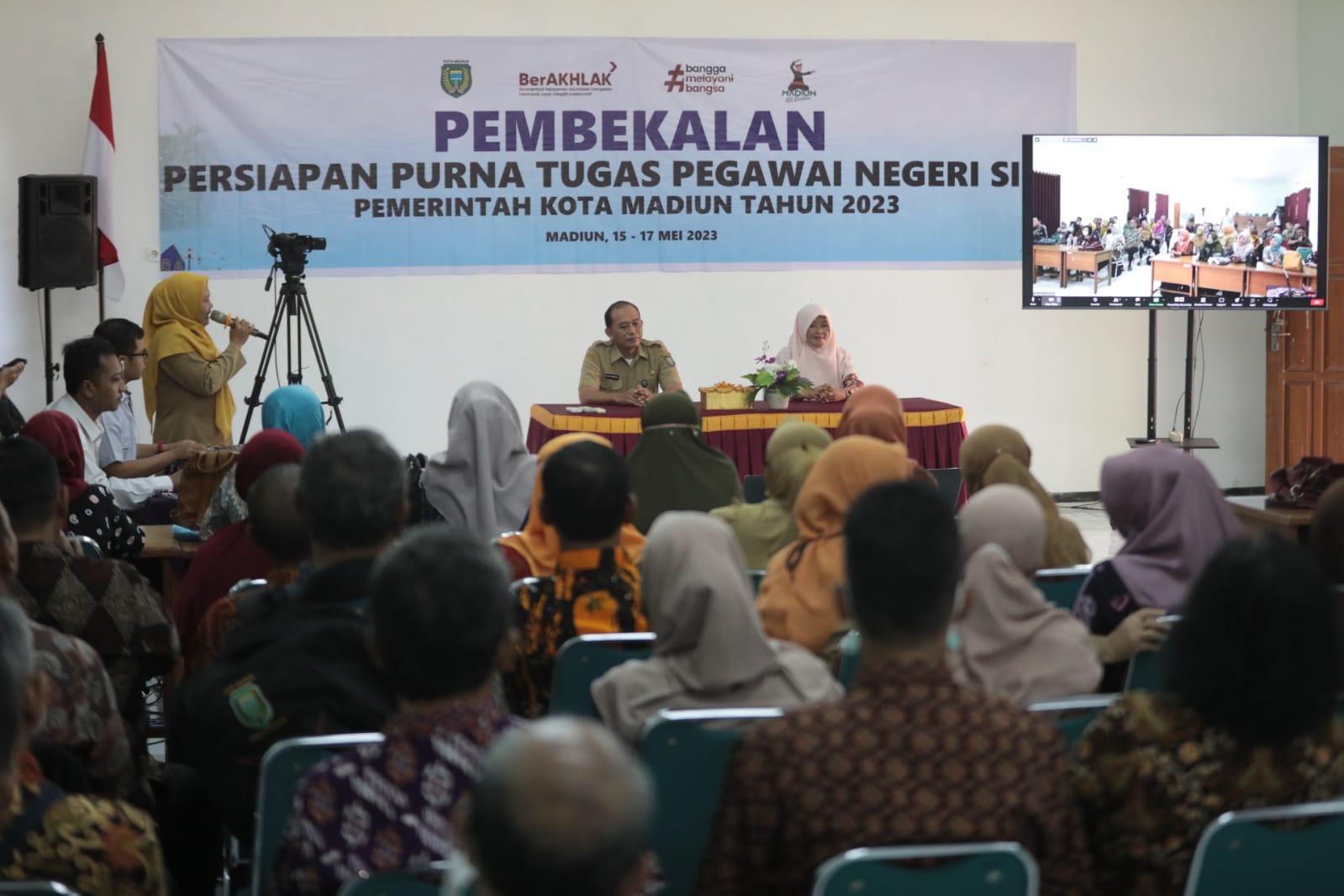 Foto 2 dari 7: Pembekalan Purna Tugas ASN, Wali Kota Maidi Pesan Agar Pensiunan Tetap Produktif