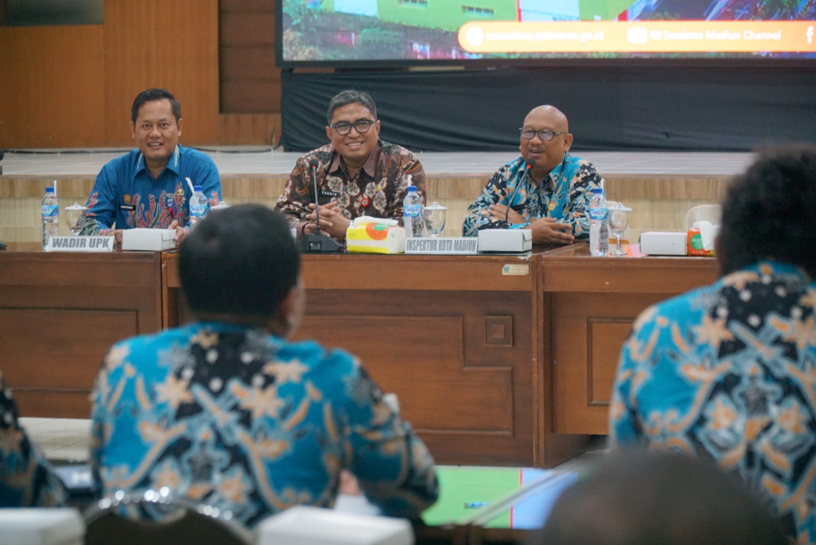 Wujudkan Zona Integritas di Lima OPD, Inspektorat Gelar Studi Banding di RSUD dr Soedono