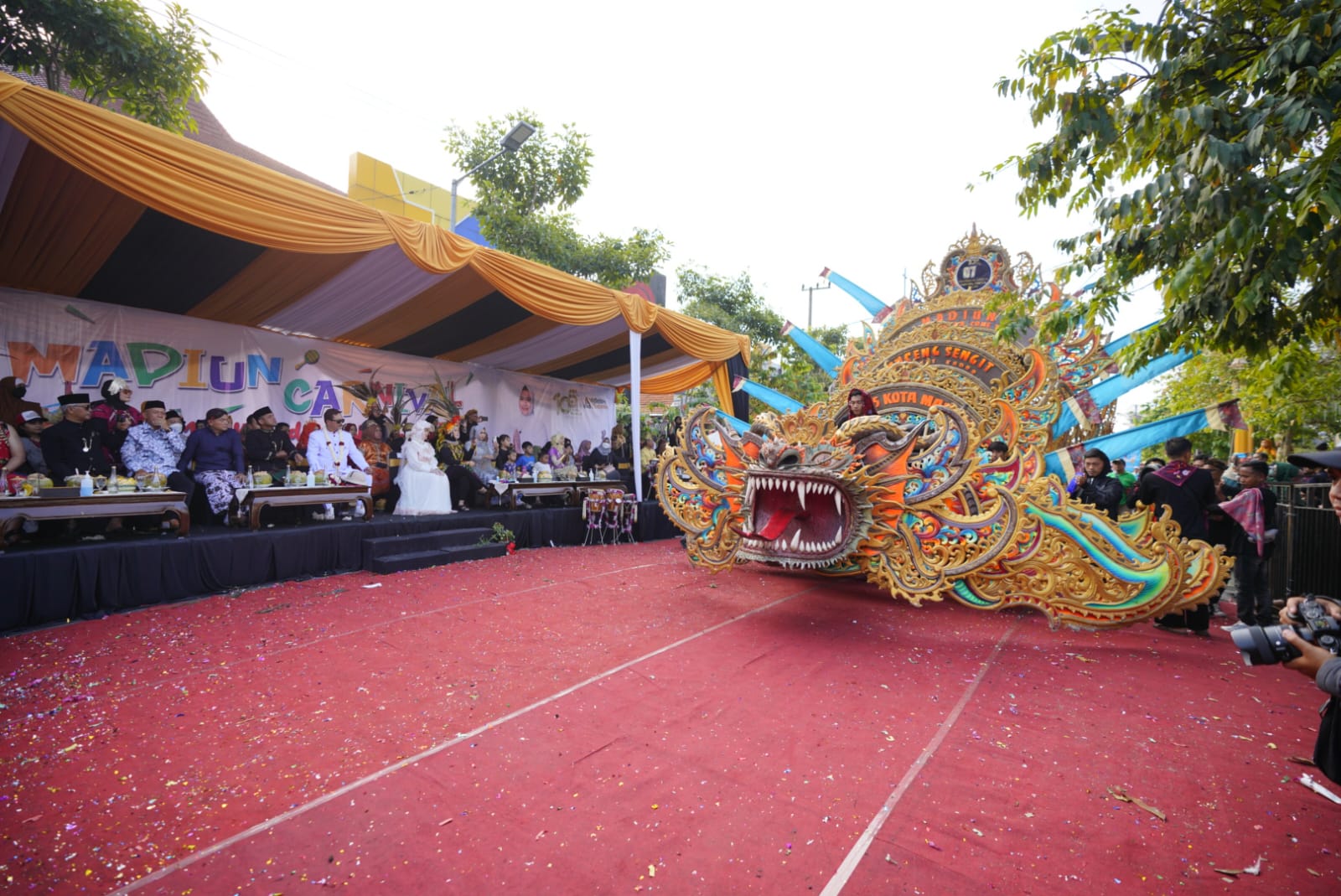 Foto 9 dari 14: Buka Madiun Carnival Harmoni Budaya Nusantara, Wali Kota Harap Jadi Moment Berkesan Hari Jadi ke-105