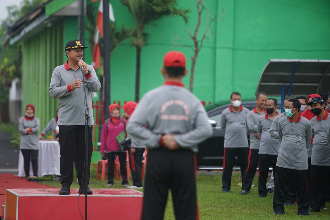 Ikuti Senam Lansia di Rejomulyo, Wali Kota: Anggaran untuk Lansia Kita Tambah