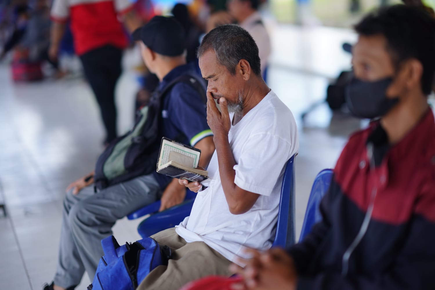 Foto 3 dari 8: H-10 Lebaran, Terminal Purbaya Madiun Masih Sepi Pemudik