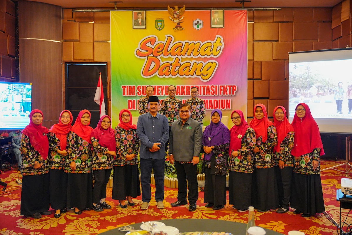 Foto 6 dari 8: Sambut Tim Penilai Akreditasi, Wali Kota Maidi Optimis Puskesmas Sukosari Dapat Nilai Tinggi