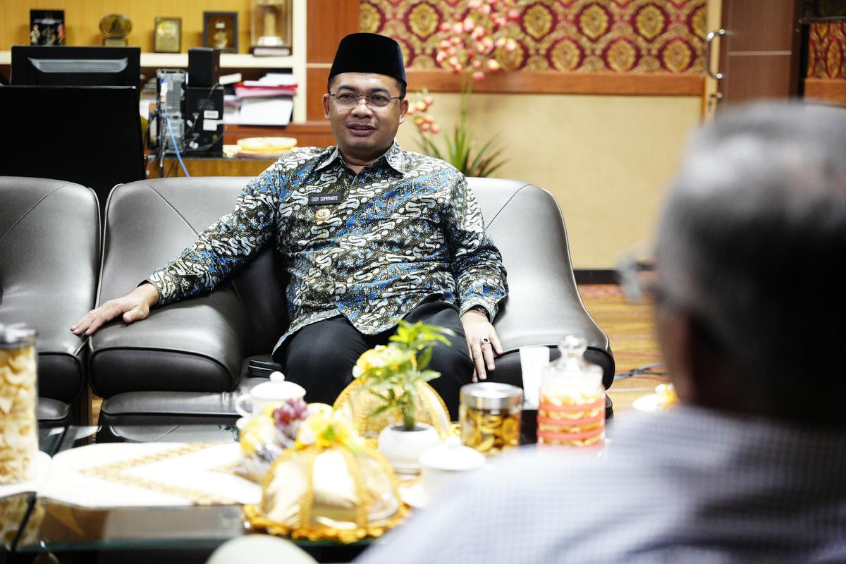 Foto 6 dari 8: Jalin Sinergi, Pj Wali Kota Silaturahmi ke Pimpinan DPRD Kota Madiun