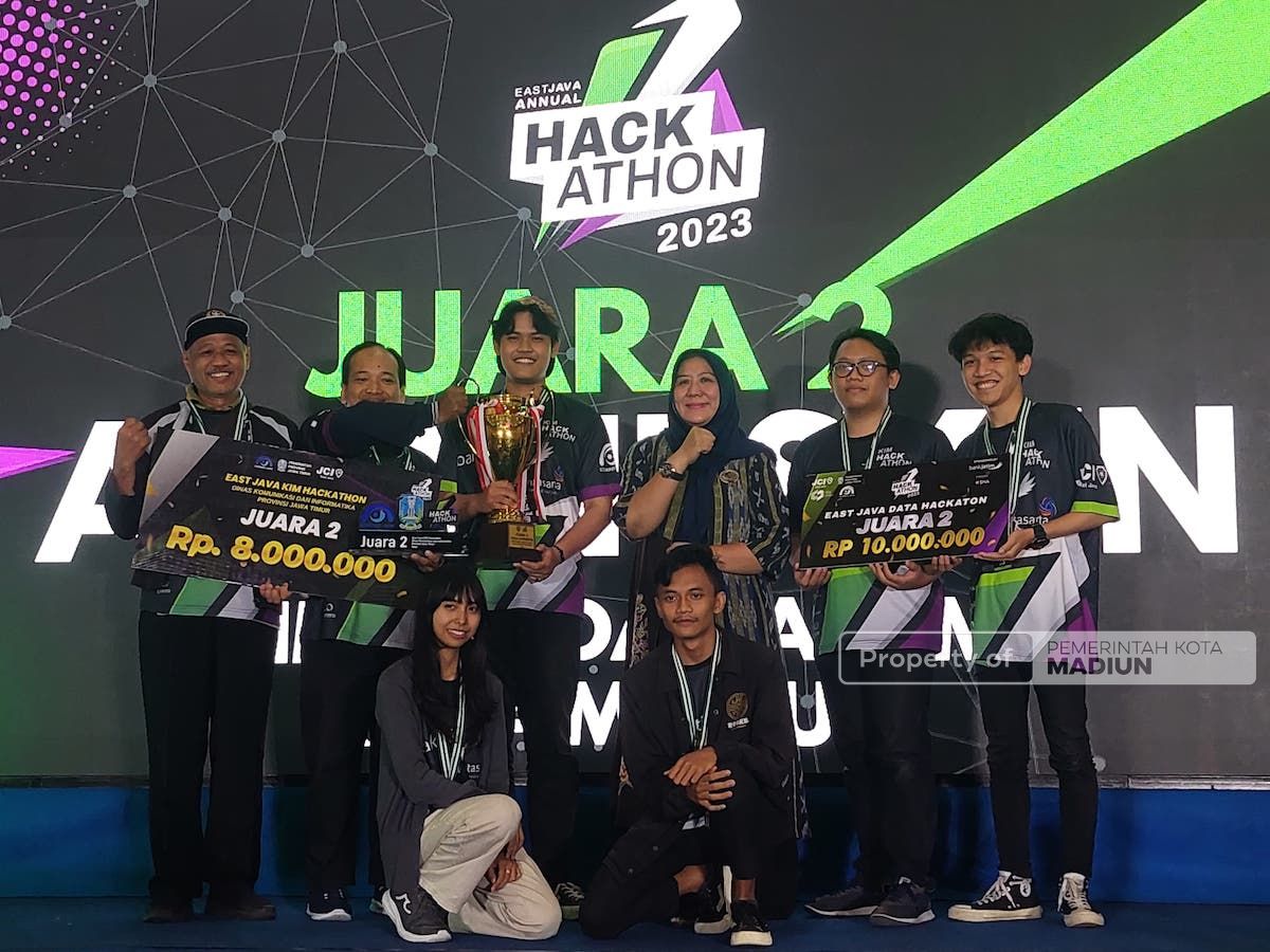 Dua KIM Kota Madiun Sabet Juara di Ajang East Java KIM Hackathon 2023