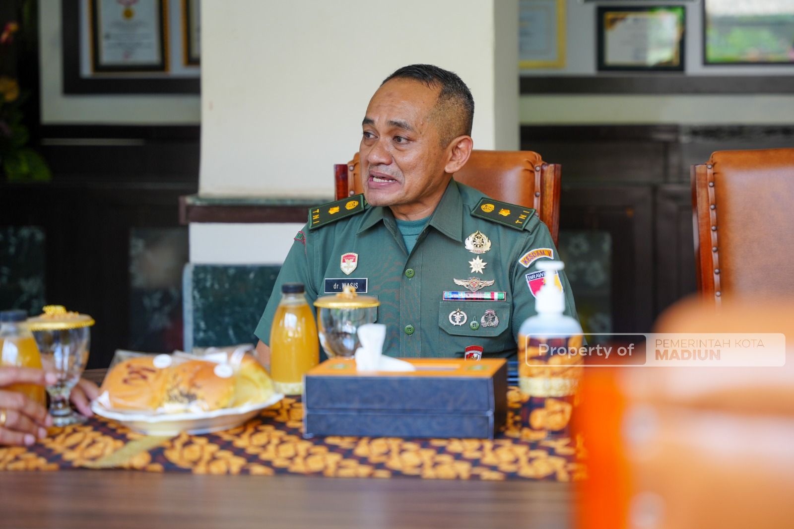 Foto 1 dari 5: Baru Menjabat Di Kota Madiun, Karumkit DKT Gelar Audiensi Dengan Wali Kota