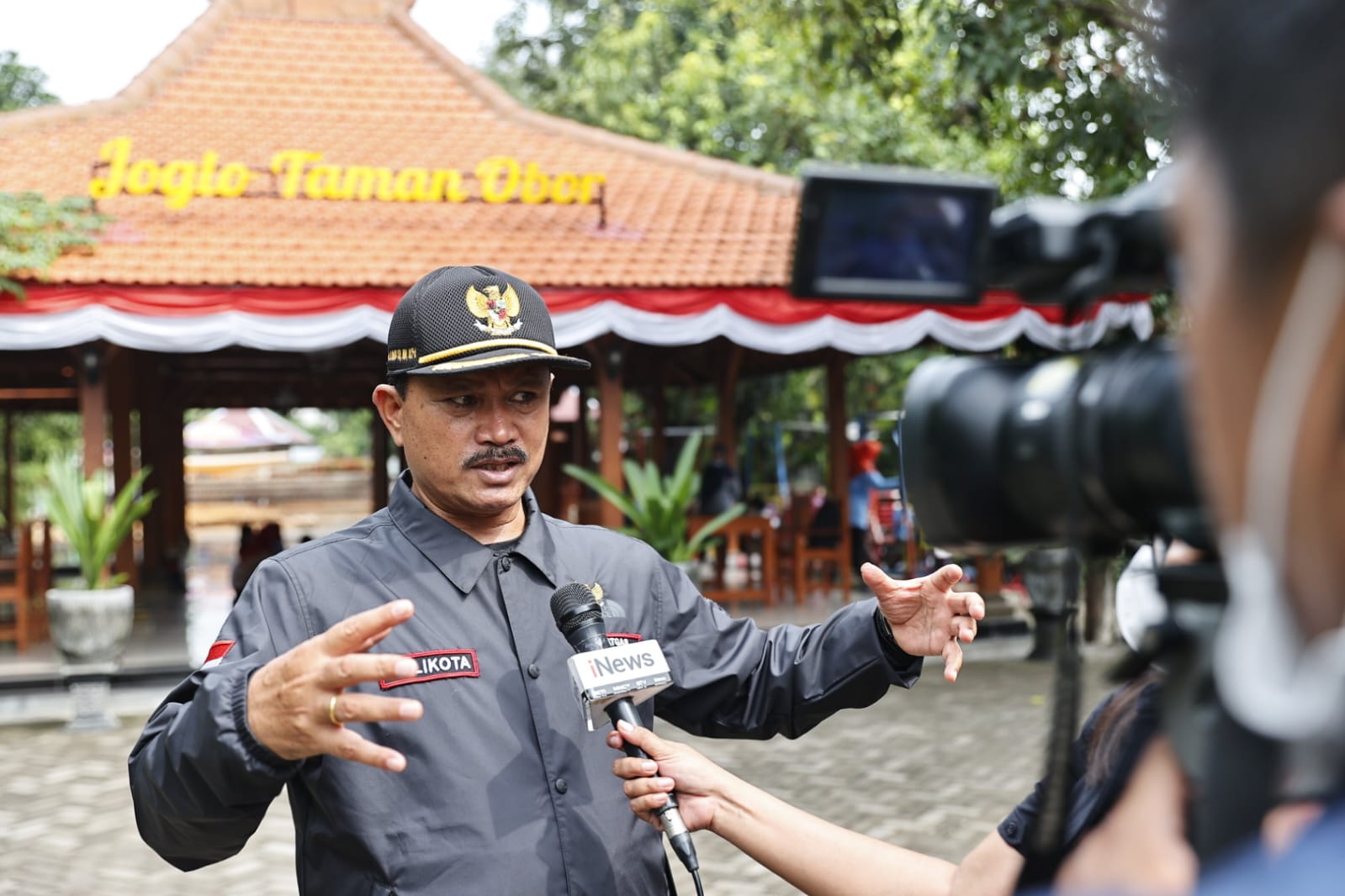 Tertarik Lapak UMKM dan Wartek Inflasi, iNews Gali Materi Bersama Wali Kota Maidi