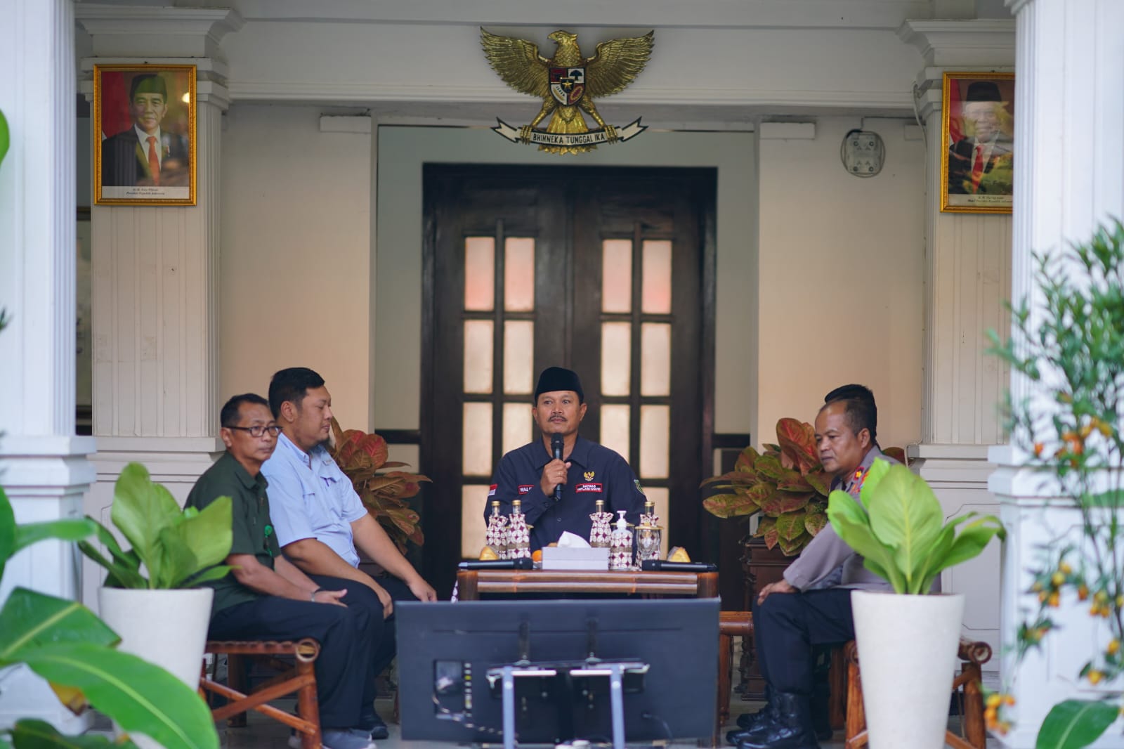 Gelar Kopi Senja, Wali Kota Koordinasikan Hari Jadi Bersama Forkopimda