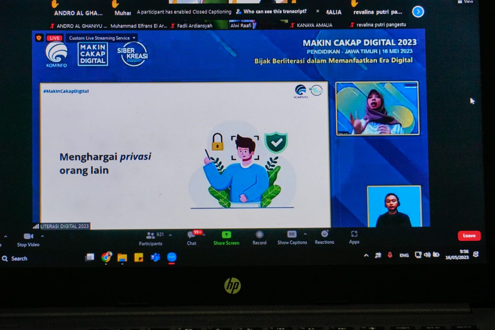 Foto 1 dari 11: Jadi Keynote Speech Literasi Digital, Wali Kota Tak Ingin Pelajar Jadi Korban Perubahan